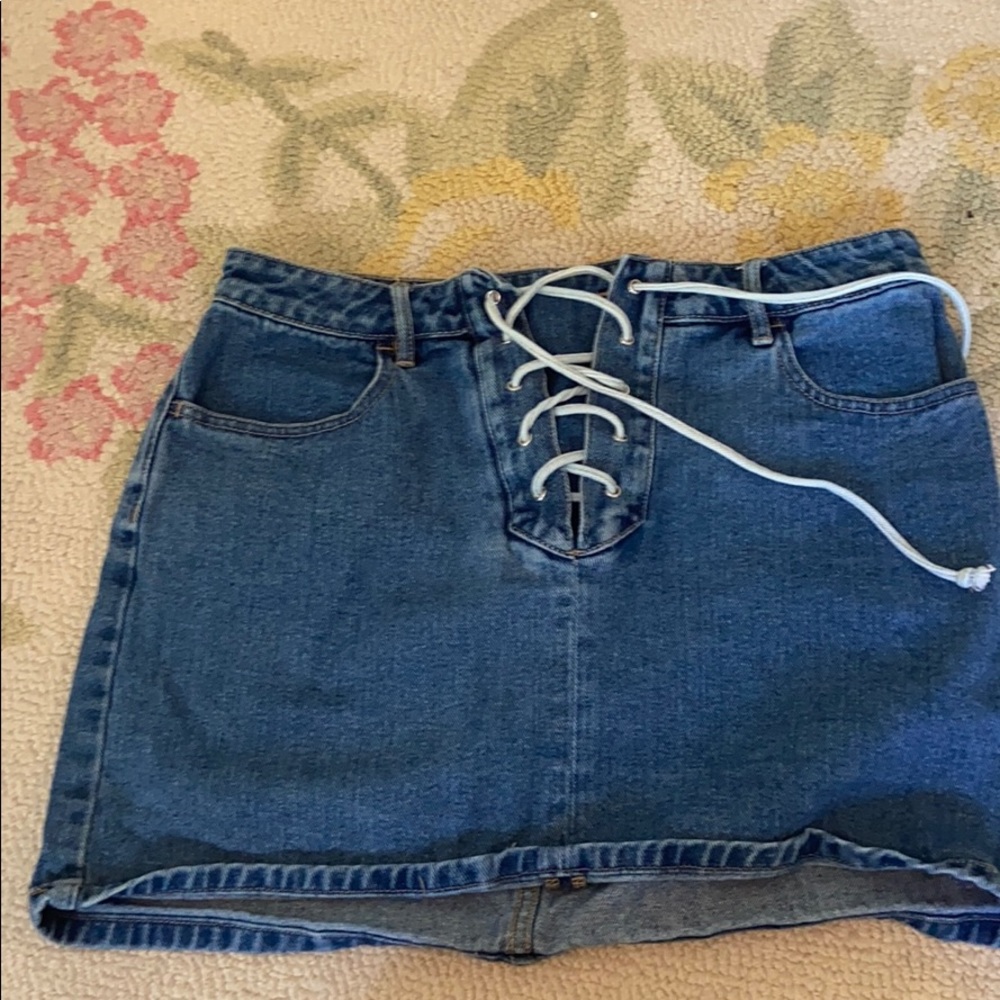 Jean skirt